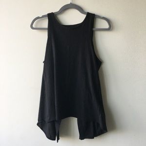Madewell flyaway tank in black